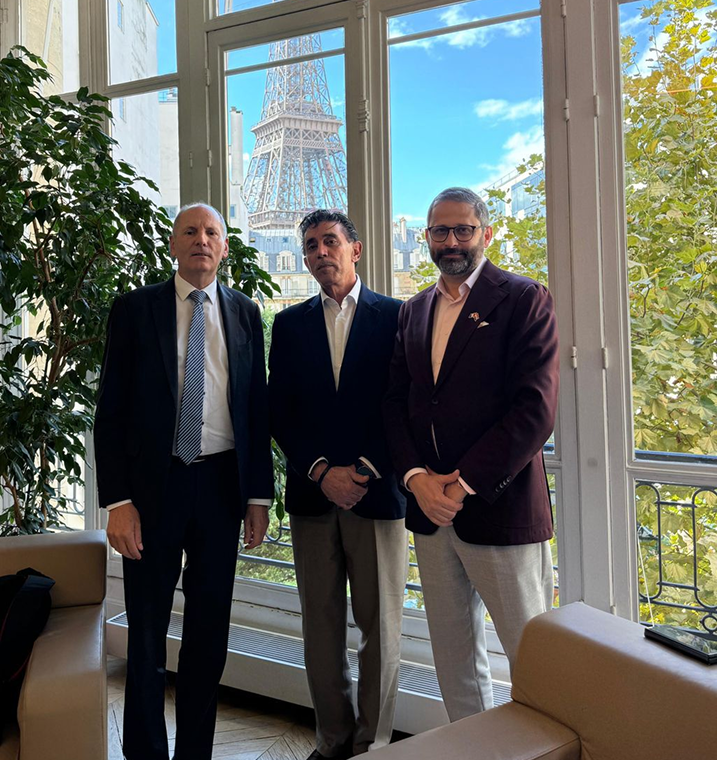Iraqi Board Meets MEDEF to Discuss Joint Efforts and the French Business Delegation
