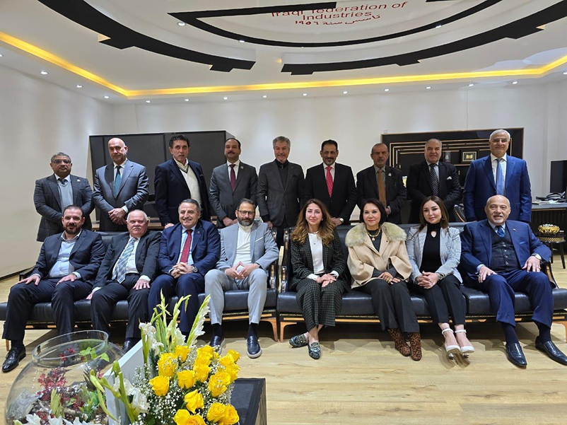 Iraqi Federation of Industries Hosts Council Delegation to Discuss Iraqi-French Partnership Opportunities