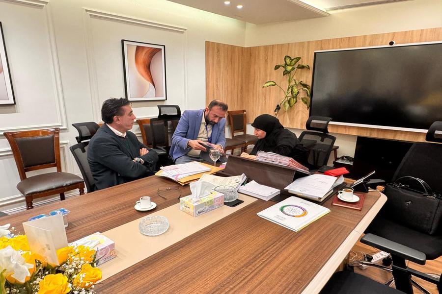 Deputy Minister of Planning Hosts Talks on French Loan, Contract Terms, and Lab Licensing